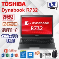 Toshiba Dynabook R732 i5-3rd Laptop (refurbishe)