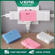 2500W Rotatable Socket Converter 180 Degree Extension Plug Rotatable Socket Converter