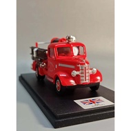 United Kingdom 1: 64 1939 Del Prado Liverpool Bedford Fire Truck Out-of-Print Models Rich Workmanshi