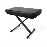 Height Adjustable Hydraulic Keyboard Bench PU Leather padding Keyboard Stool for Piano Guitar Digita