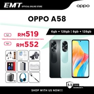 OPPO A58 [6GB RAM 128GB ROM] [8GB RAM 128GB ROM] - Original OPPO Malaysia