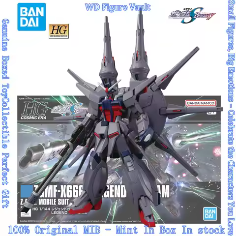 In stock Bandai HG 1/144 Legend Gundam MOBILE SUIT GUNDAM SEED DESTINY Figures Anime Model Genuine B