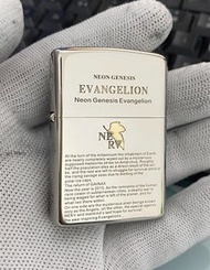 全新有盒Zippo煤油打火機 EVA 純銅鍍鉻盔甲機