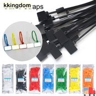 KKINGDOM 100pcs Cable Tag Strapping Tape Tag Labels Markers Mesh Wire Marker Colorful Tag