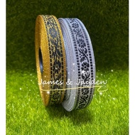 [Meter] Reben Songket / Songket / Ribbon Songket / Songket Baju / Songket Baju Melayu