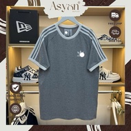 (Auth) Genuine Gray Adicolor 3-Stripes A.di.das T-Shirt | Code: IA4850 IA4845 IA4848 IA4846 H37756 -