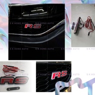 honda Rs emblem /logo  front grill with led ( white) kenari rs emblem /logo with led (white)