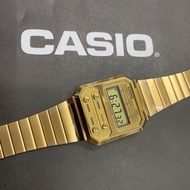 旺角有門市Casio Vintage 系列 A100WEG-9A金色復古中性手錶