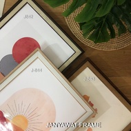 Home Decoration Photo Frame Size A4 8x12 8x10 6x8 A5(14.8x21 cm Or Half A4) With Mirror Back Cover W