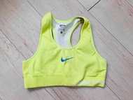 二手》Nike 運動內衣 m號 厚 毛巾感 螢光黃