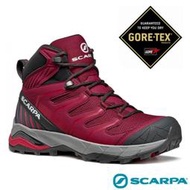 RV城市【義大利 SCARPA】特價34折》Gore-Tex 女 款防水中高筒避震健行登山鞋_63090RC