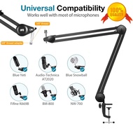 Upgraded Mic Stand Compatible with Blue Yeti Snowball Blue Yeti Nano, Sturdy Large Adjustable Arm Sc