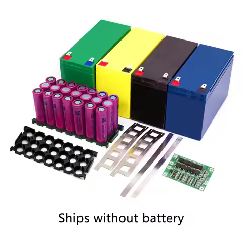 12V 7Ah 21 Slot 18650 Battery Case Set 21*18650 Holder For Electric Vehicles Battery Storage Box Wit