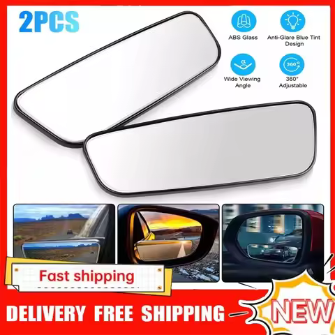 New Car Side Mirrors Blind Zone Mirrors 360 Degree Wide Angle Additional Spherical Dead Zone Mirrors