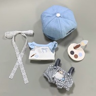 10cmni棉花娃娃蓝调小画家13cm自嘲熊换装娃衣可爱娃衣2025.4.19