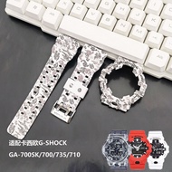 Casio G-SHOCK Resin Replacement Watch Strap Set Suitable For GA 710/700SK/710/735/5413/5522 Joint