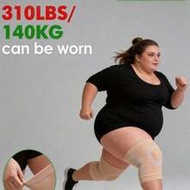 1 Pair Ultra-Thin High Elasticity Knitted Compression Knee Sleeve, Breathable & Comfortable Plus Siz