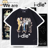 I-dle Tshirt I-DLE (G)I-DLE Manga Style Tshirt I-dle (아이들) 8th Mini Album [We Are] Tshirt Unisex S-5