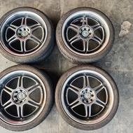 SPORTRIM RIM KOSEI RACING RT MAXI ORIGINAL JAPAN 17”🇯🇵🔰