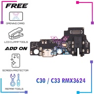 For Realme C30 / C30S / C33 / Realme Narzo 50i Prime Charging Plug Board Usb Port Charger Board