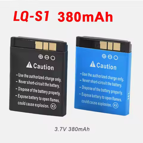 LQ-S1 LQ S1 Battery 3.7V 380mAh Smart Watch Li-ion Batteries for DZ09 AB-S1 YX-W9B HKX-S1 JHCY-S1 Re