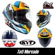 KYT TT Course Tati Mercado Full Face Helmet TT Course Topi Keledar