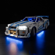 KY Evenly Suitable for Lego 42210 Speed and Passion Nissan GT-R LED Building Block Toy Lighting Ligh