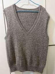 Wool V-Neck Vest