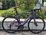 亮光紫色 52碼 2026 JAVA AURIGA 御夫座 24速 油剎桶軸碳叉鋁合金公路車 送水架前後蛙燈