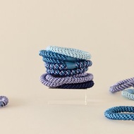 【L. ERICKSON 官方旗艦】 粗版 彈力髮圈 8入 || 海王星藍 ||