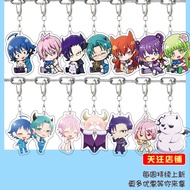 Iruma-san is occuped Clara Iruma Amelie Sullivan anime peripherals and other acrylic keychains