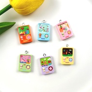 Resin simulation childhood game console pendant DIY handmade accessory material