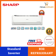 (SAVE 4.0 )Sharp 1.0HP - 2.5HP R32 J-Tech Inverter Air Conditioner AHX9VED2 / AHX12VED2 / AHX18VED / AHX24VED