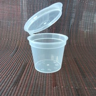 1 oz Sauce cup with hinged lid (50 in 1)