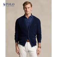 Polo Ralph Lauren Men Textured Cotton-Linen V-Neck Cardigan