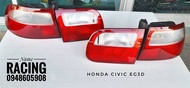 ไฟท้าย ขาว-แดง ตรงรุ่น Honda civic EG3D ปี 91-95 ครบชุด #ของใหม่งานOEM อย่างดี