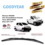 NISSAN NV-200 2012-2022 GOODYEAR HIGH QUALITY WIPER BLADE