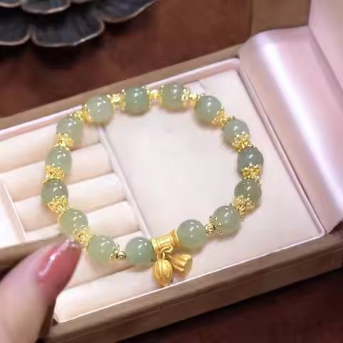 New Arrival Elegant Stylish New Chinese Style Delicate Bracelet Skin-Tone Enhancing Beaded Bracelet 