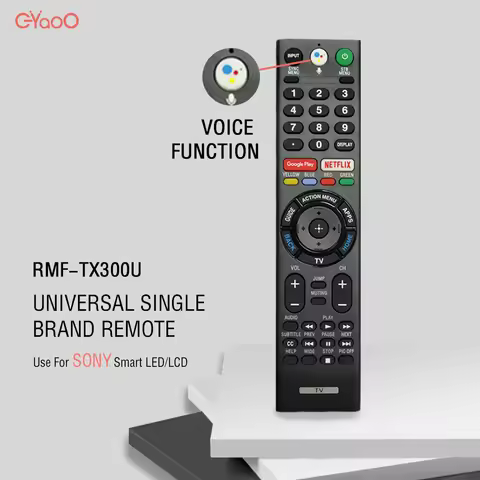 RMF-TX310E Voice Remote Control RMF-TX200P Replacement For Sony 4K Ultra HD Smart LED TV KDL-50W850C