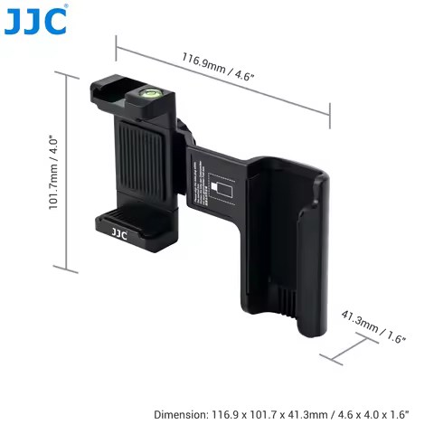 JJC OSMO Pocket Smart Phone Bracket Handle Clip Holder for DJI OSMO Pocket 2 / OSMO Pocket iPhone Sa