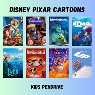 PIXAR PENDRIVE KARTUN KANAK KANAK 32GB USB KINGSTON - PENDRIVE KARTUN BUDAK
