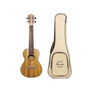 Bamboo Bamboo Ukulele Electric Ukulele with Preamp Tuner Concert Size Zebrano Material Gear Pegs Specifications Zebrano BU-23CBQ (Built-in Tuner, Soft Case Included) 【Domestic