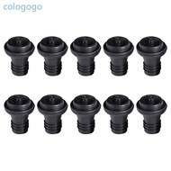 COLO 10 Pcs Wine Beverage Bottle Stoppers Silicone Sealed Wine Saver for Bar Party