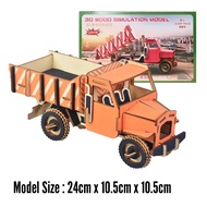 3D Construction Wooden Puzzle - Vehicle Wooden Puzzle - 3D Car Puzzle - Wooden Puzzle Engineering