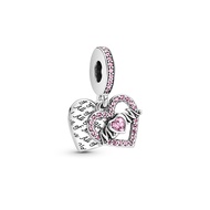 จี้ติดหู Pandora 925 เงินแท้ จี้ติดหูรูปหัวใจแม่ ของขวัญสุดพิเศษพร้อมความหมายที่ดี