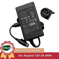 Genuine for HUAWEI HW-60-12AC14D-1 Power Supply 12V 5A 4PIN 60W AC Adapter Charger