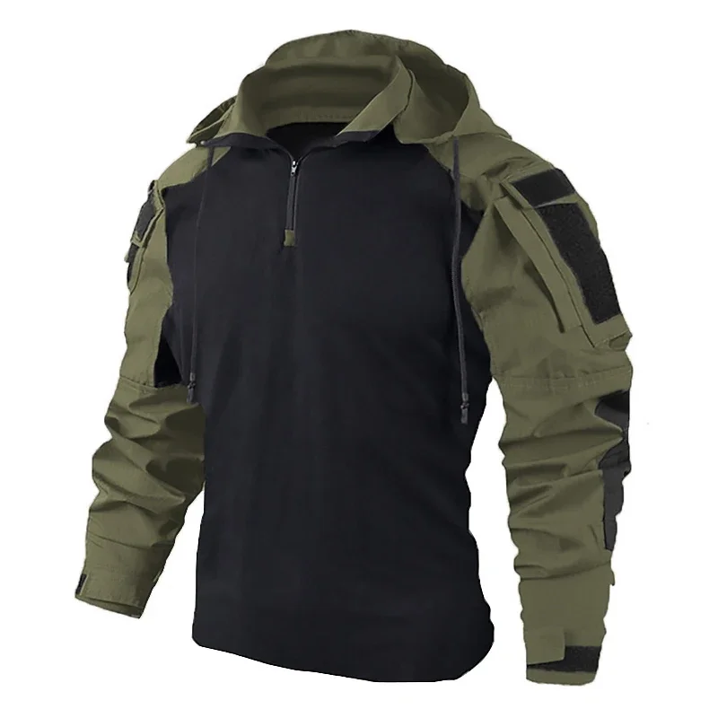 US Army เสื้อ CP Camouflage Multicam ทหารเสื้อยืดผู้ชายยุทธวิธีเสื้อ Airsoft Paintball การล่าสัตว์เส