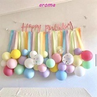 AROMA Crepe Paper DIY Baby Shower Photography Backdrops For Wedding Venue Decoration Streamers