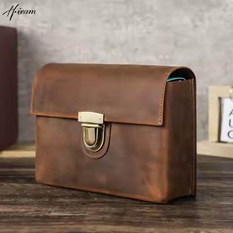 Vintage Classic Genuine Leather Practical Bible Cover for Men and Women High-Quality Minimalist Desi