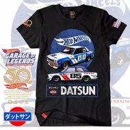 Hot Wheels 50th Anniversarry Dutson Super Premium T-shirt Baju Big size 4XL 5XL 6XL 7XL Hypebeast St